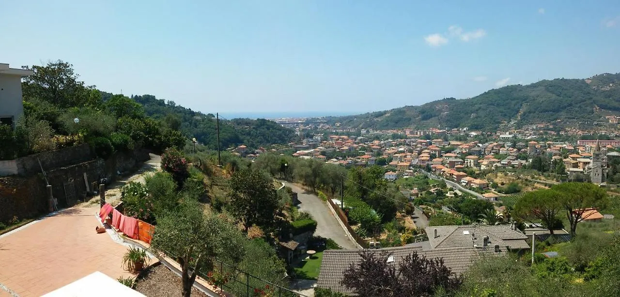 Room In Villa - Room In The Hills With Garden And Sea View San Salvatore  0*, San Salvatore (Genoa)