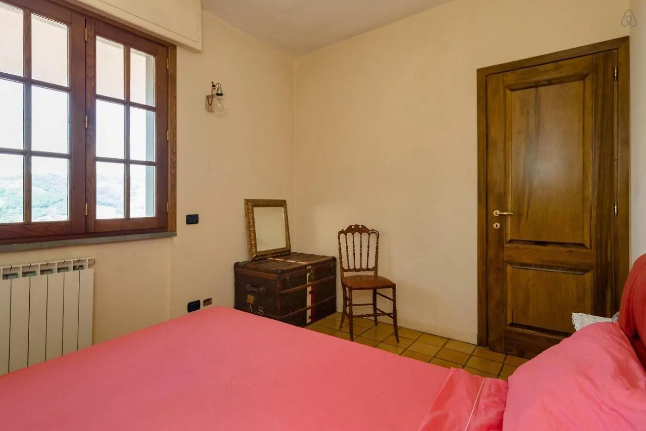 Room In Villa - Room In The Hills With Garden And Sea View San Salvatore  بيت ضيافة San Salvatore (Genoa)